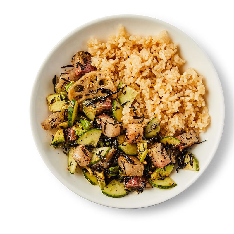 Spicy Yellowtail Poke photo