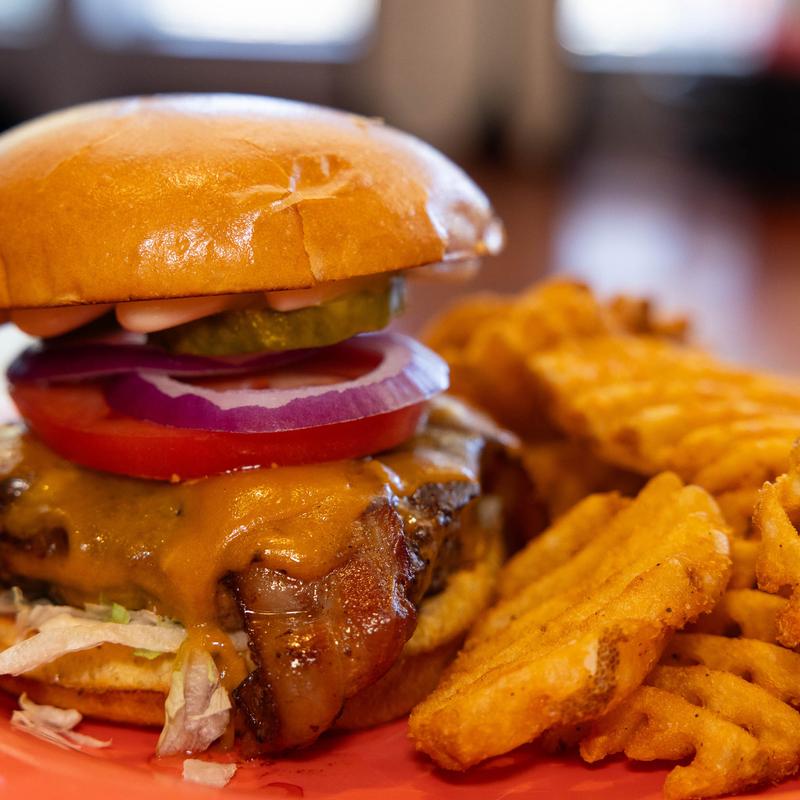 menu item 8 of 11, Back 40 Angus Burger