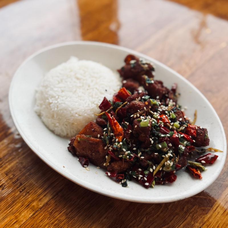menu item 6 of 20, Szechuan Chicken