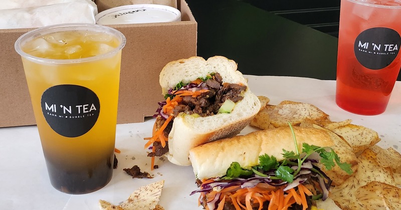 catering, banh mi, vietnamese, boba tea, rice bowls, events, parties, corporate, lunch