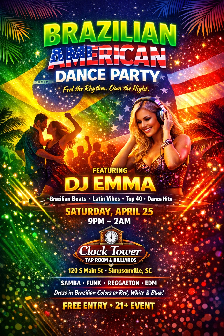 BRAZILIAN AMERICAN DANCE PARTY event photo