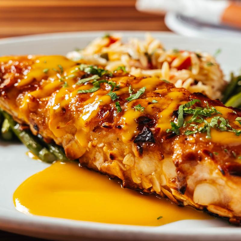 Almond Crusted Salmon* photo