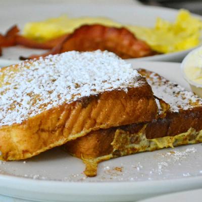 French Toast with a side of butter.