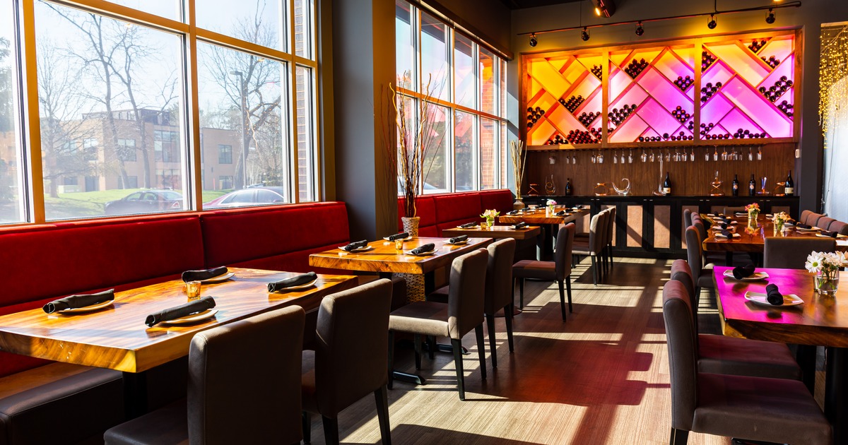 Interior, main dining area