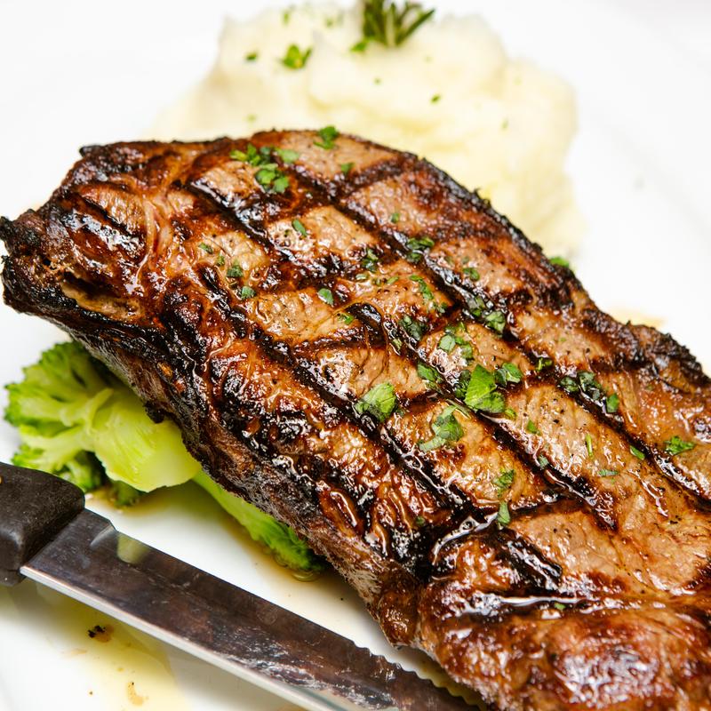 menu item 13 of 16, *Grilled New York Strip