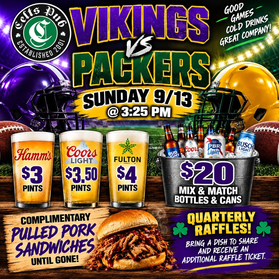 Vikings vs Packers event photo
