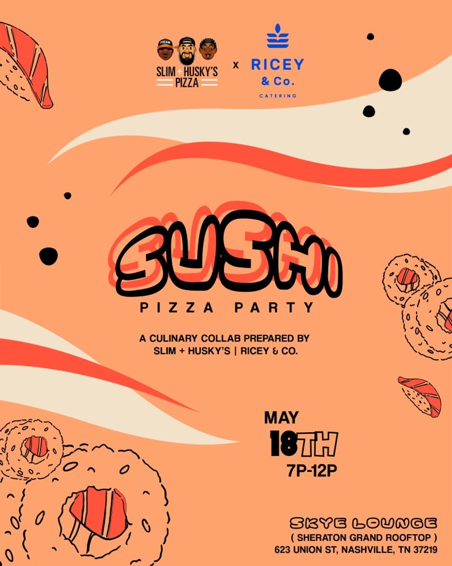 Ricey & Co x Slim & Husky's Sushi Pizza Party event photo