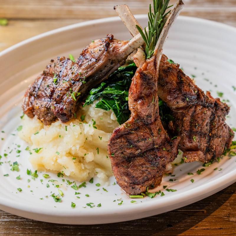 menu item 9 of 14, Fire Grilled Lamb Chops
