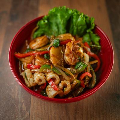 Pattaya Seafood Plate.