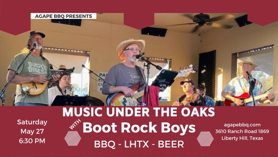Music Under The Oaks with The Boot Rock Boys event photo