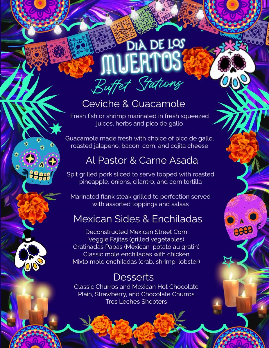 Dia De Los Muertos  Menu. YUM! event photo