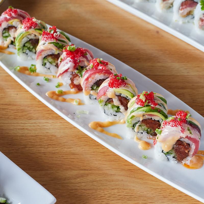 Tuna on Tuna Roll photo