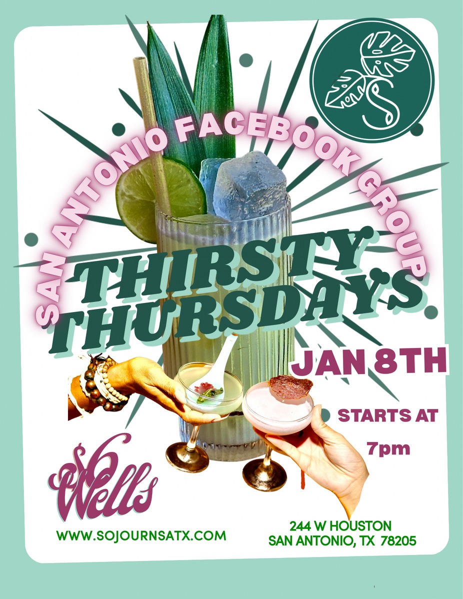 Thirsty Thursdays Facebook Group event photo