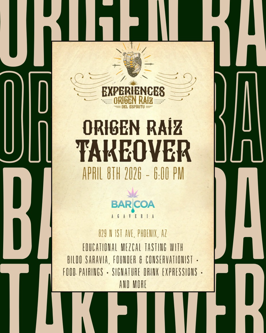 Origen Raíz Mezcal Takeover event photo