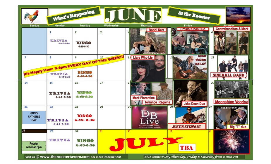 JUNE EVENTS event photo