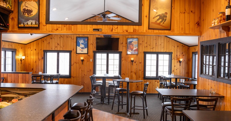 Interior, main seating space