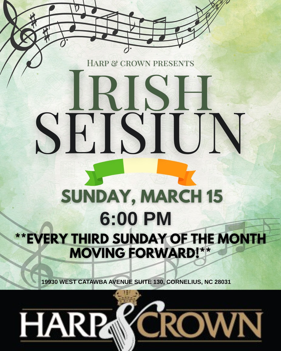 Irish Seisiun at Harp & Crown! event photo