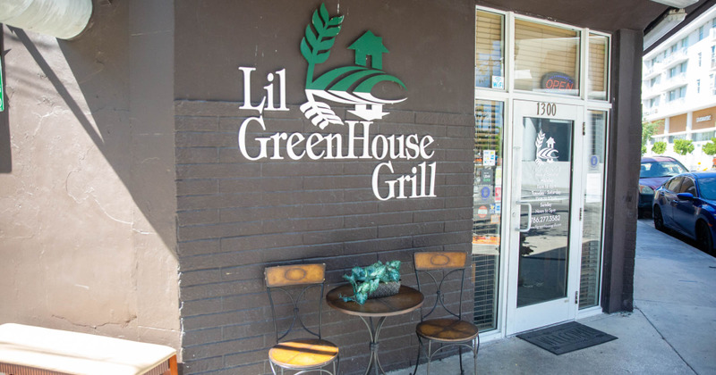 Restaurant exterior, main entrance