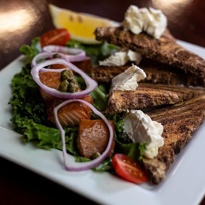 House-Smoked Salmon with Cream Cheese photo