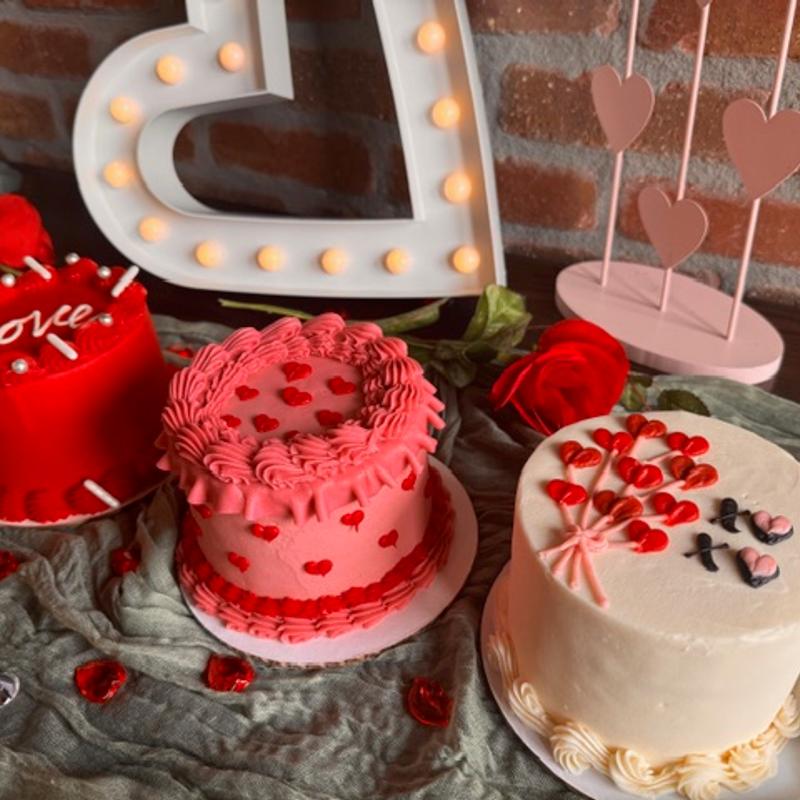 Valentines 4inch 2-layer Cakes (Gluten Sensitive Avaliable) photo_2