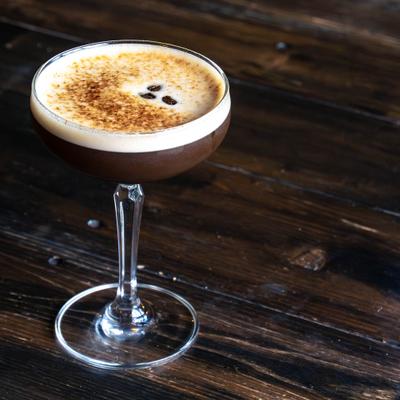 Pumpkin spice latte martini