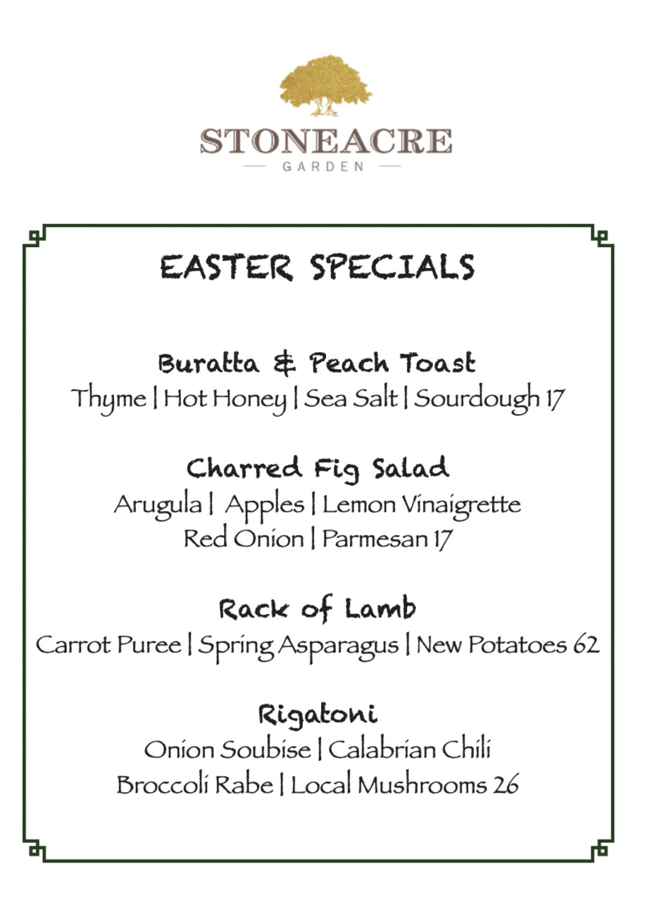 Easter Specials event photo