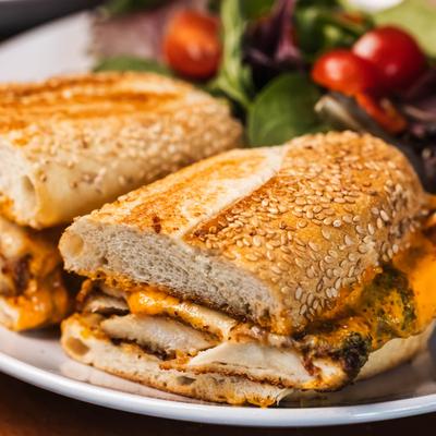 The Chicky Parm sadnwich.