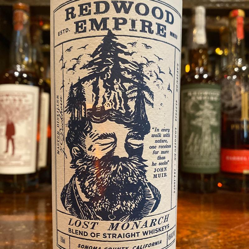 REDWOOD EMPIRE- Lost Monarch blend of straight whiskeys photo