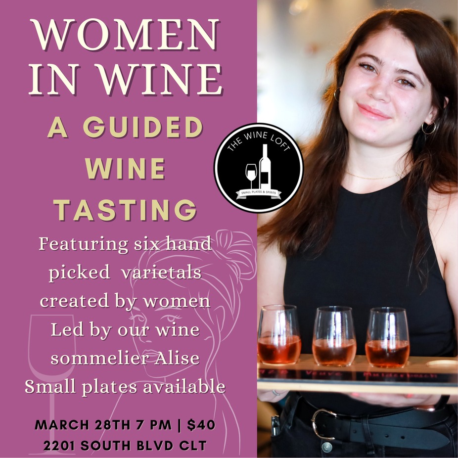 Women in Wine - A Guided Wine Tasting event photo