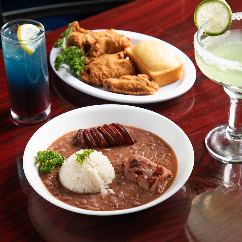 Red Beans & Rice with Pickled Meat & Hot Sausage photo