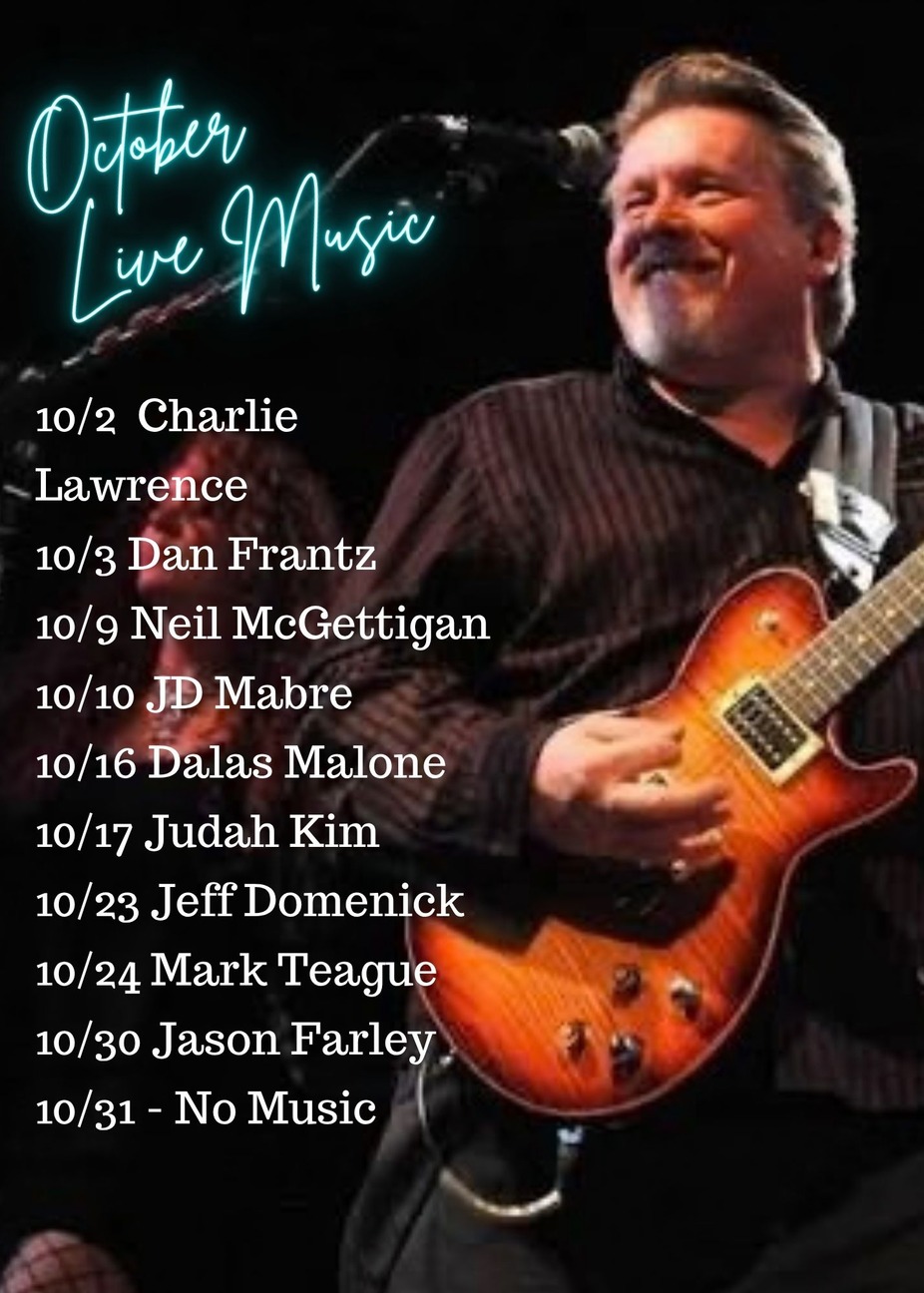 OCTOBER MUSIC LINEUP event photo