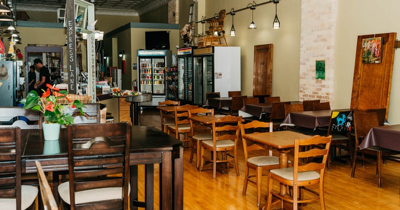 Interior, seating area