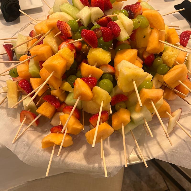 Sliced Seasonal Fruit photo