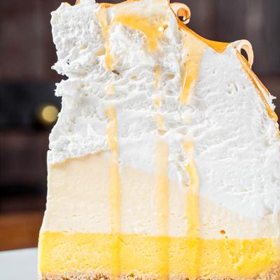 lemon merengue ice cream.