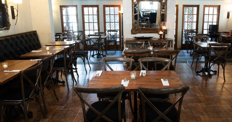 Interior, view of dining area