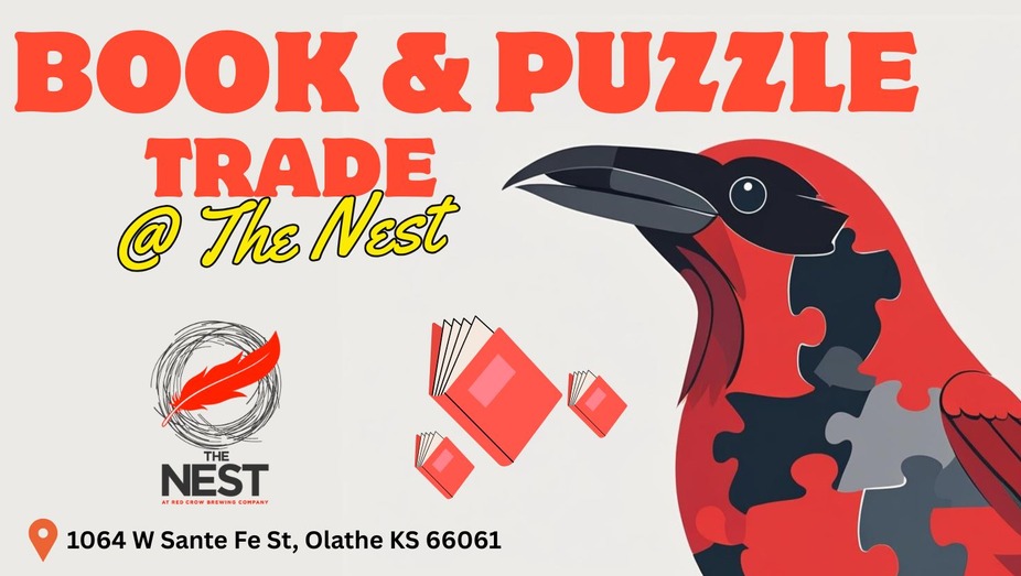 Book & Puzzle Trade @ The Nest event photo