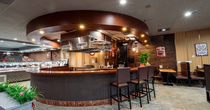 Interior, bar area