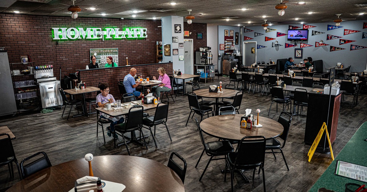 Interior, main dining area