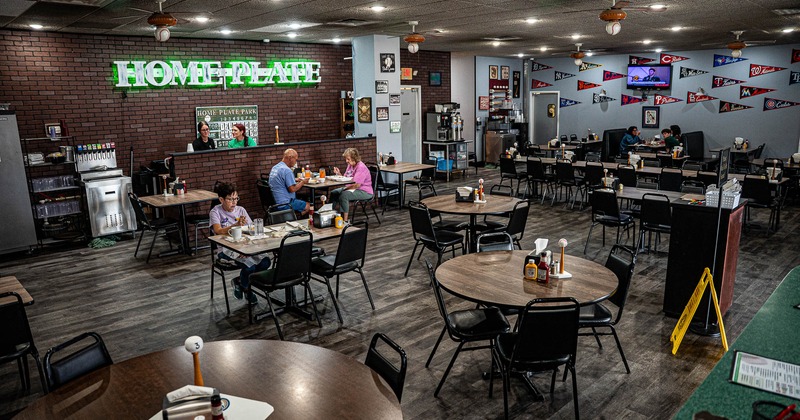 Interior, main dining area
