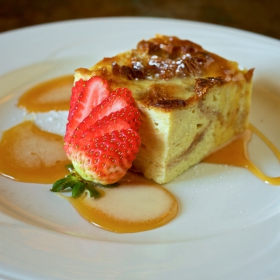 Croissant Bread Pudding photo