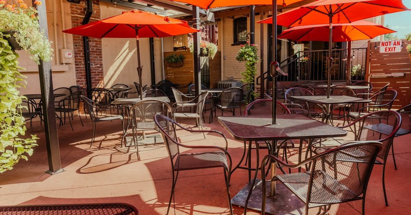 Exterior seating area