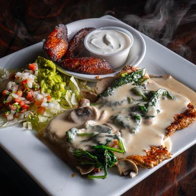 Tequilas Smothered Chicken.