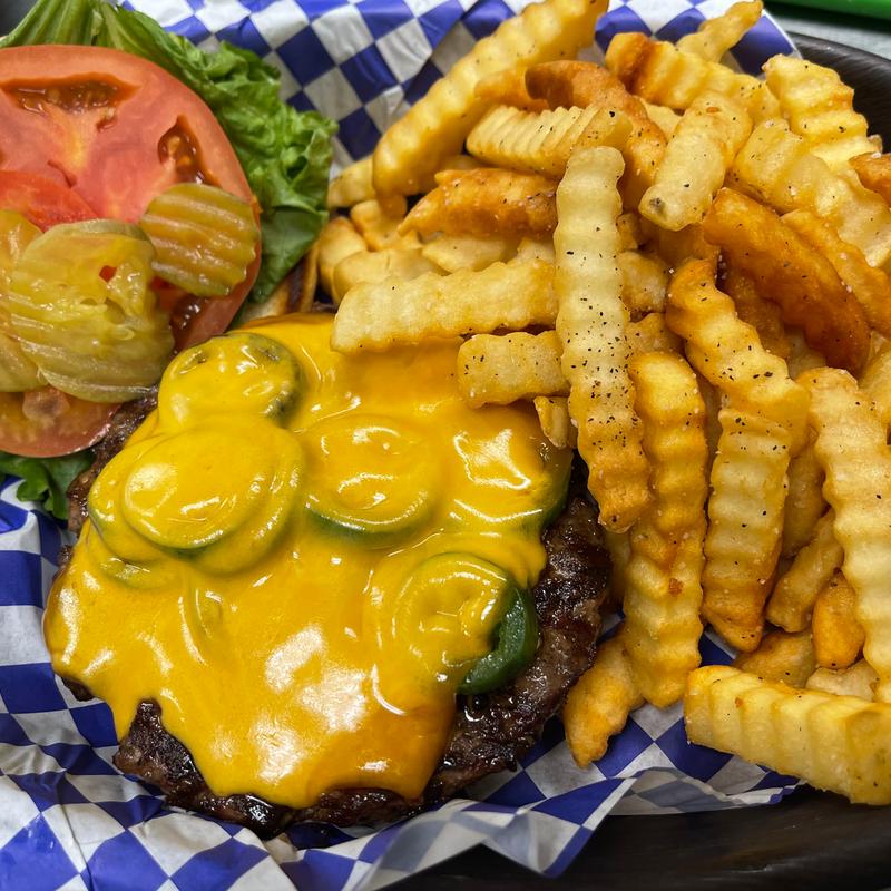 Cheddar Jalapeno Burger* photo
