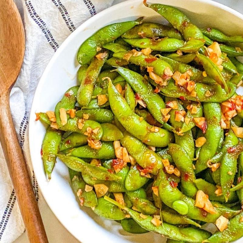 Garlic Edamame photo