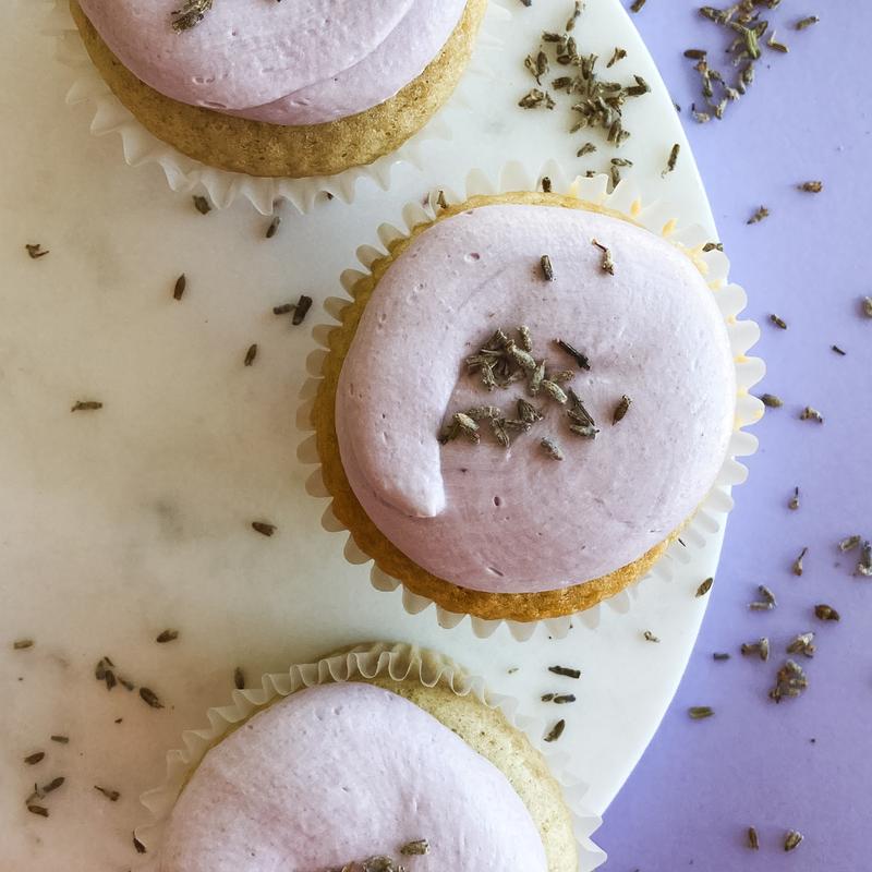Lemon Lavender Cupcake (NF) photo