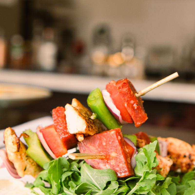 Chicken & Chorizo Skewer photo