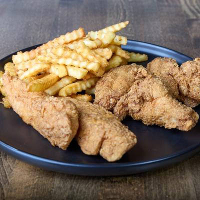 Teander and wing combo basket