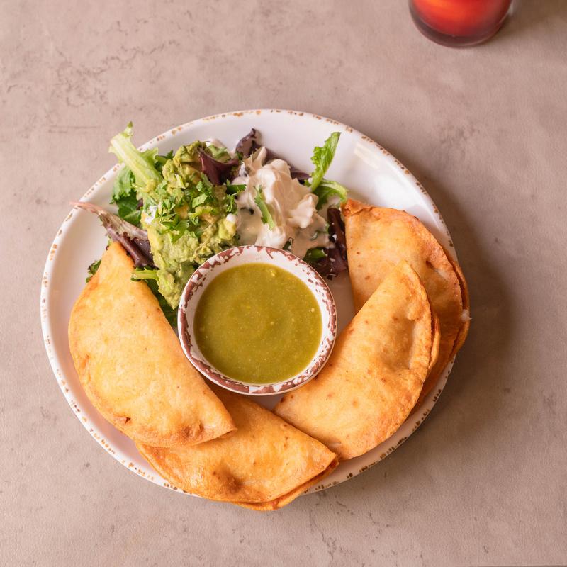 Mini Crispy Potato Tacos (4) photo