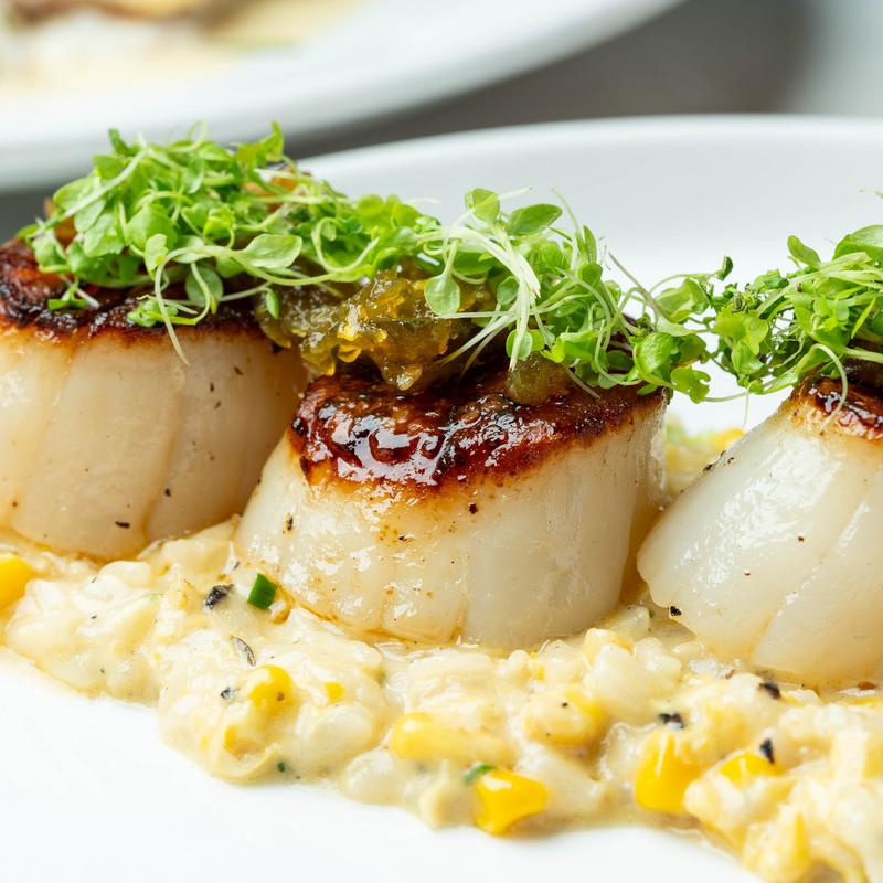 Pan Seared Scallops photo