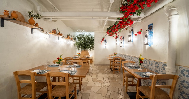 Interior seating space